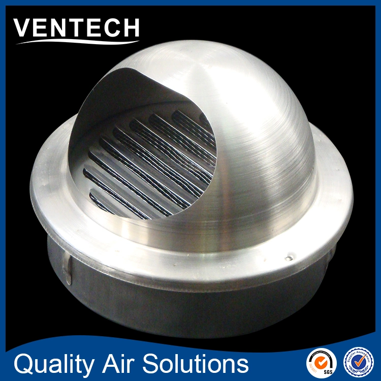 HVAC System Outdoor Weather Louver Round Air Vent Cap