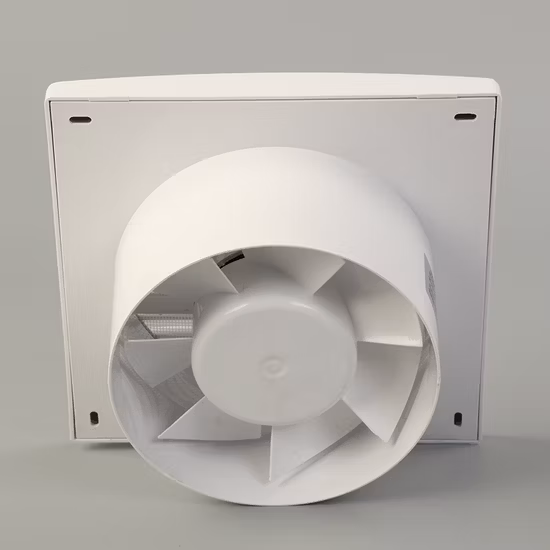 Supporto in linea, diffusore d'aria quadrato, plastica ABS, ventola a soffitto HAVC