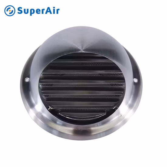 Sfiato del condotto del diffusore di sfiato dell'aria condizionata HVAC in acciaio inossidabile