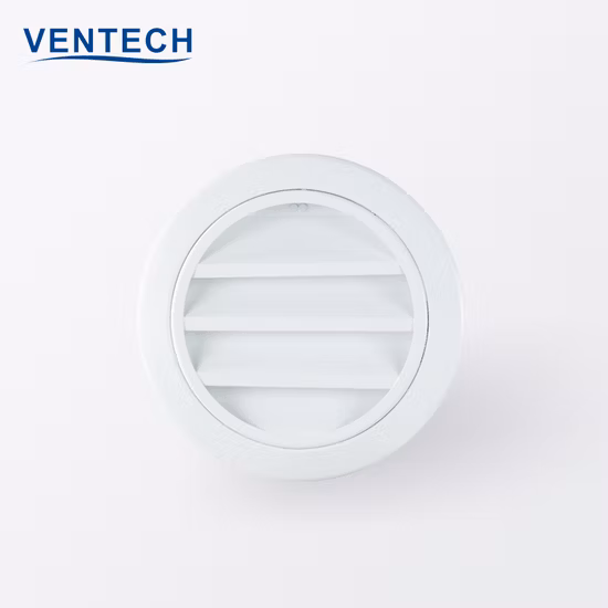 Bocca di ventilazione, griglia di ventilazione, griglia di ventilazione, griglia a soffitto, PVC, lamelle orientabili, bocchetta aria, ritorno con luce