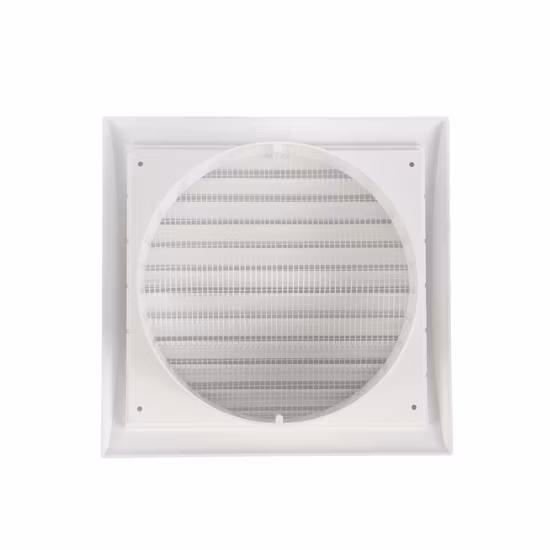 Ventilazione esterna con alette a gravità, dimensione 100 mm