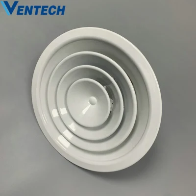 Sfiato circolare di scarico del diffusore d'aria del rifornimento del soffitto rotondo di Ventech della fabbrica della Cina