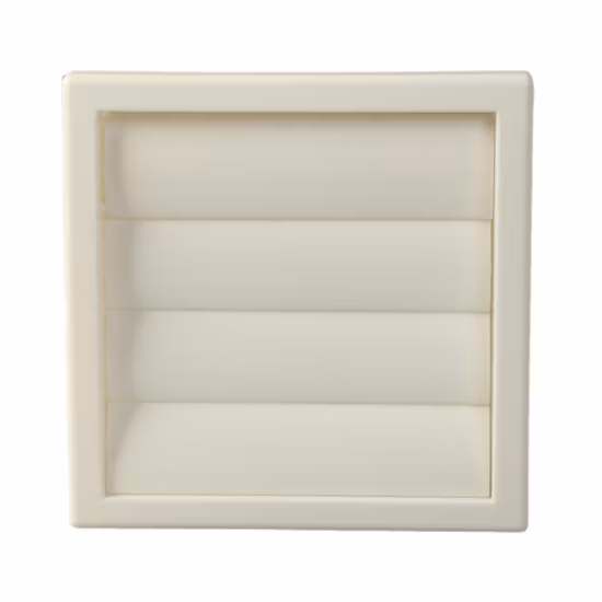 Griglia a gravità in plastica elettrica da 100 mm, 125 mm, 150 mm